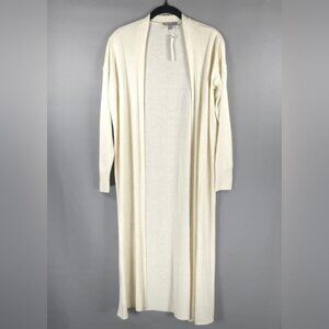 NWT asos PETITE‎ Romania 🇷🇴 Made Long Sleeve Rib Open Cardigan Longline Size 2